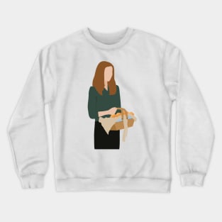 bree delivering muffins Crewneck Sweatshirt